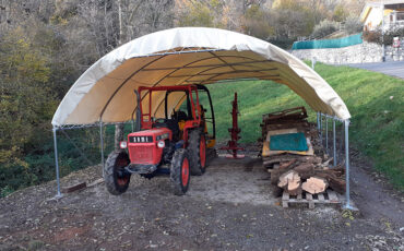 Copertura per mezzi agricoli